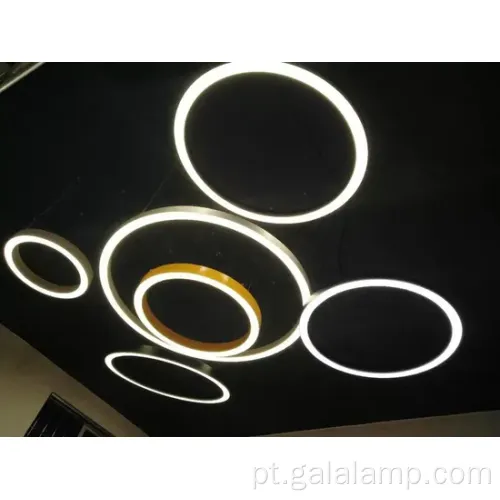 Luz pendente de LED moderno elegante